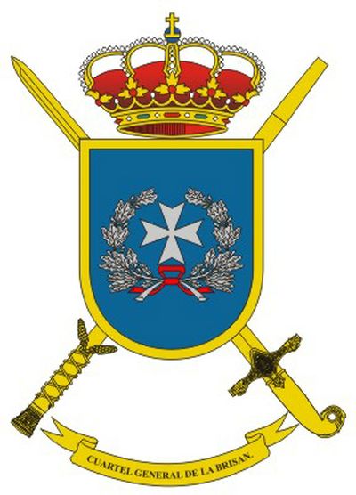 Escudo del Cuartel General de la Brigada de Sanidad