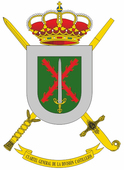 Escudo del Cuartel General de la División 'Castillejos'