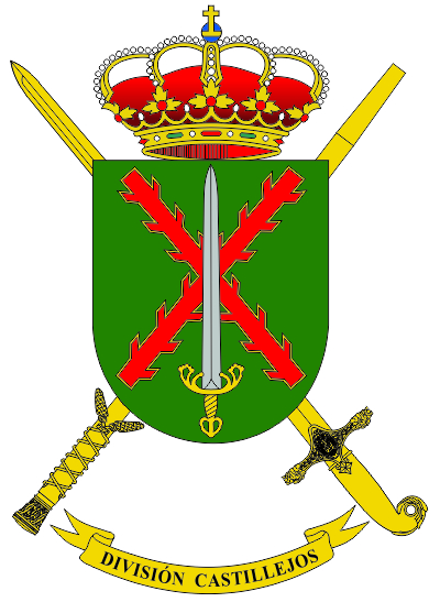 Escudo de la División 'Castillejos'