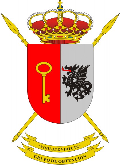 Escudo Grupo de Obtención por Sistemas Terrestres II/1