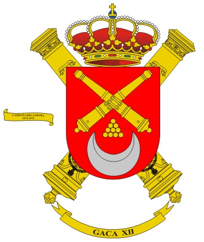 Escudo Grupo Artillería de Campaña XII