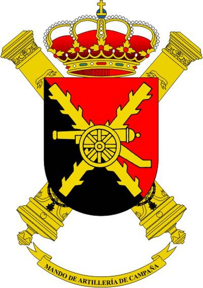 Escudo del Mando de Artillería de Campaña