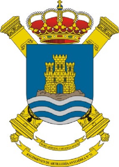 Escudo del Regimiento de Artillería Antiaérea nº 73