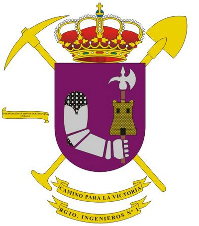Escudo del Regimiento de Ingenieros 1