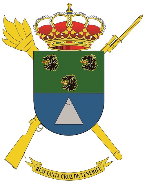Escudo de la Residencia Logística Militar de 'Santa Cruz de Tenerife' Escudo de la Residencia Logística Militar de 'Santa Cruz de Tenerife'