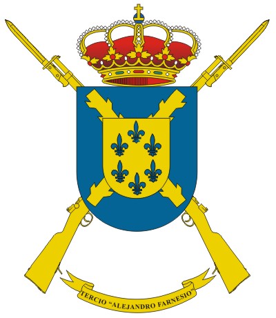 Escudo del Tercio 'Alejandro Farnesio' 4º de la Legión