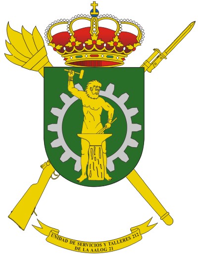 Escudo de la Unidad de Servicios y Talleres 212