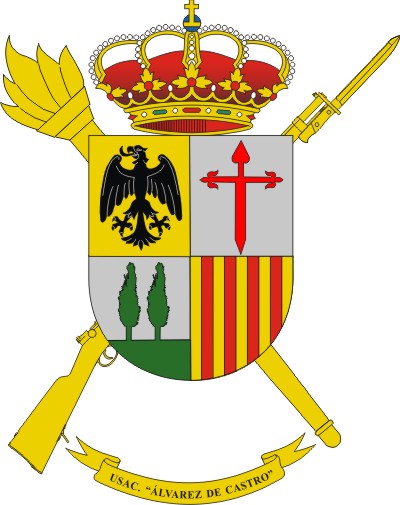 Escudo de la USAC 'General Álvarez de Castro' Escudo de la Escudo de la USAC 'General Álvarez de Castro'