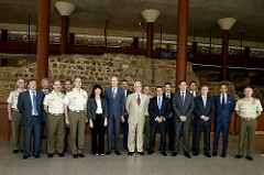 El ministro de Defensa y el JEME asisten a la reunión del Pleno del Patronato de la Fundación Museo del Ejército