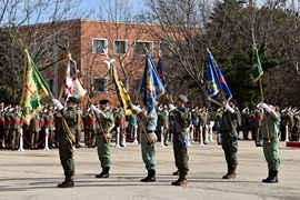 El JEME preside la parada militar para celebrar los 25 años de la División 'Castillejos'