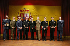 El JEME acompaña a la Ministra de Defensa en la entrega del premio Sabino Fernández