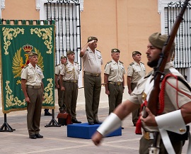 El JEME realiza una visita de inspección a las unidades de Melilla