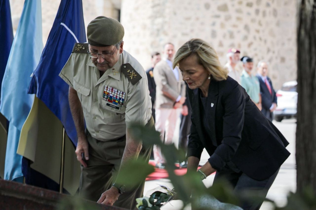 El JEME inaugura en Toledo un monolito conmemorativo a los caídos en las misiones de Bosnia y Herzegovina