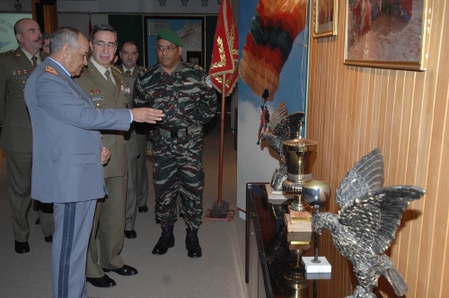 El JEME se reunió en Rabat con el máximo cargo militar