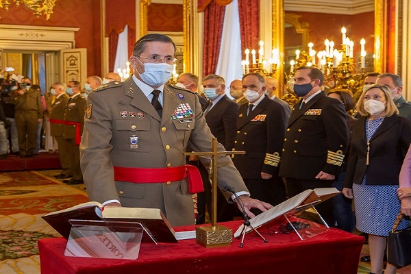 Palabras del General de Ejército Amador Enseñat y Berea en su toma de posesión como General Jefe de Estado Mayor del Ejército de Tierra