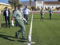 La Brigada de La Legión junto a la Diputación de Almería inauguran las nuevas instalaciones deportivas en la Base Álvarez de Sotomayor