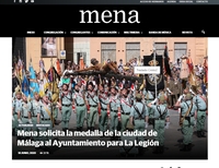 La Congregación de MENA solicita la medalla de la Ciudad de Málaga, a su Ayuntamiento para la Legión 