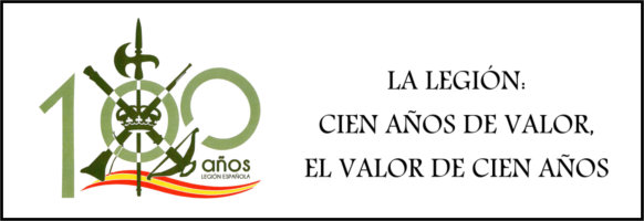 Banner centenario fundacional de La Legion