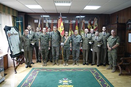 Despedida de los componentes del RAC 16 recién ascendidos.