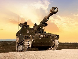 Pieza de artillería ATP M-109.