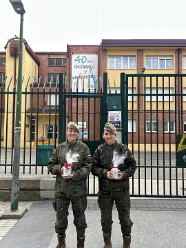 Sargento primero Seoane y sargento primero Cotobal
