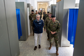 Recorrido por las instalaciones.