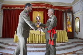 Entrega del bastón de mando Foto OCP Madoc