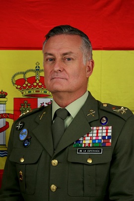 Foto institucional del teniente general De la Esperanza