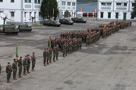 Formación del Regimiento