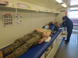 Donación de sangre en Colmenar