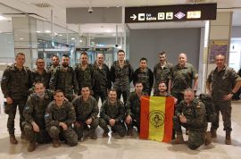 Militares de la AALOG 11 de eFP X