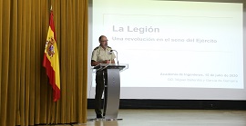 Centenario de la Legión: Conferencia en la Academia de Ingenieros