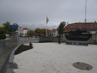 Entrance to the base