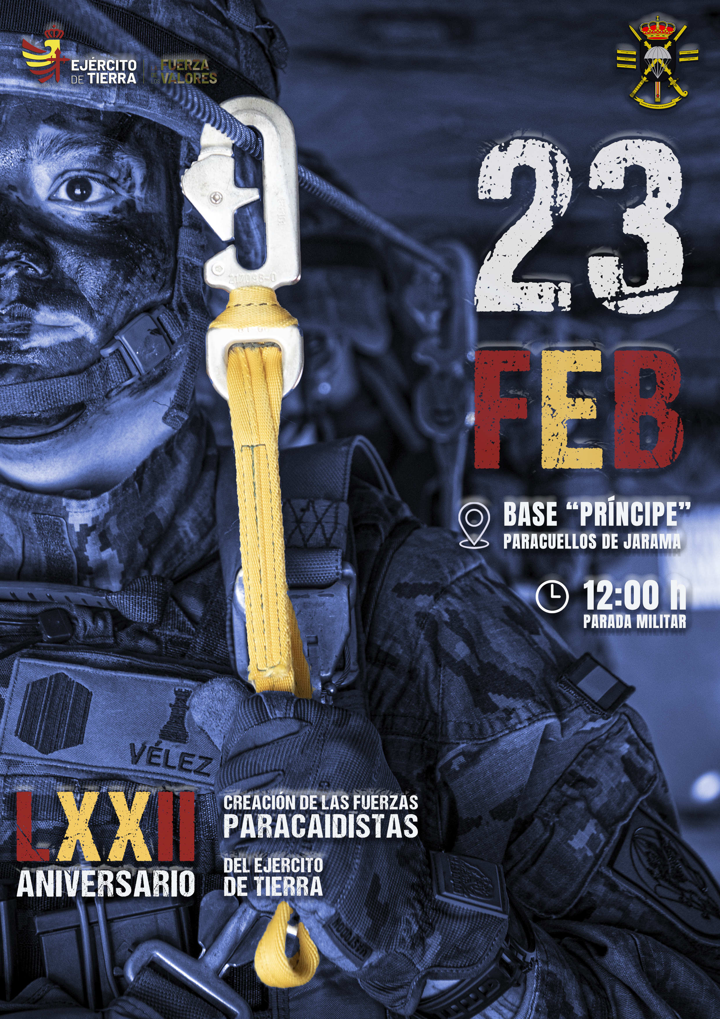 LXXII Aniversario Creación de las Fuerzas Paracaidistas