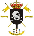 Escudo de Armas del Regimiento de Caballería 'Lusitania' n.º 8