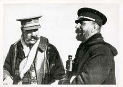 El General Silvestre y el General Navarro en la campaña de África de 1921