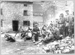 I Guerra Mundial. Hacia el frente de Piave 1914-18
