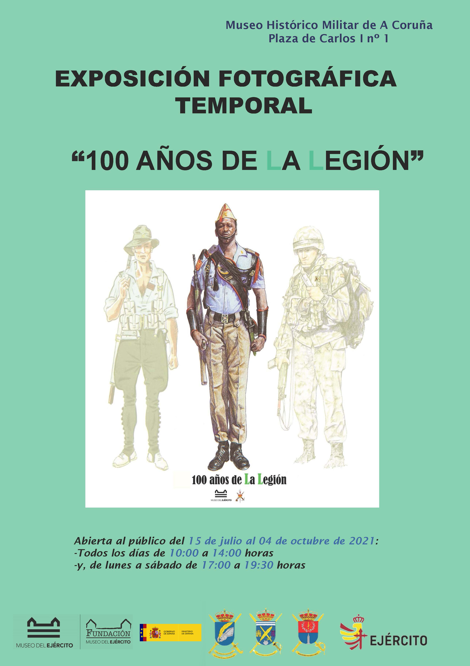 Cien años de la Legión española: Las fotografías de su historia