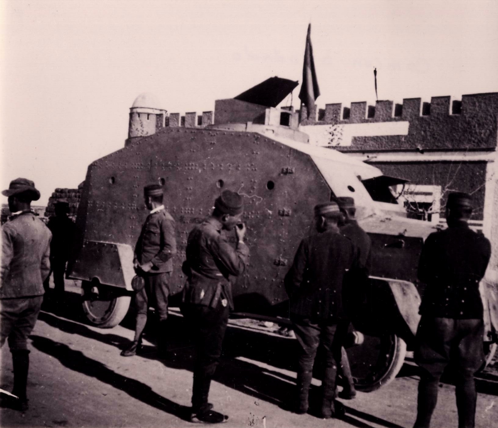Vehículo blindado de ingenieros. 1921