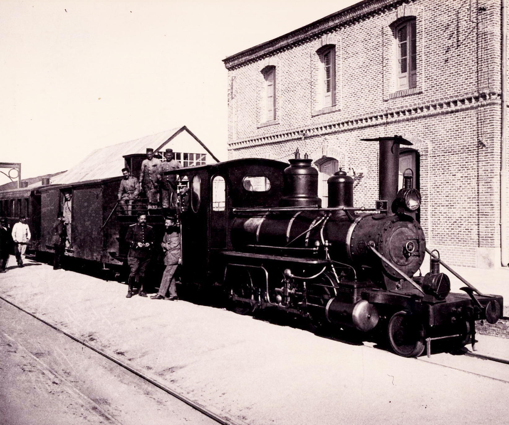 Ferrocarril militar, Carabanchel-Madrid, 18-4-1916