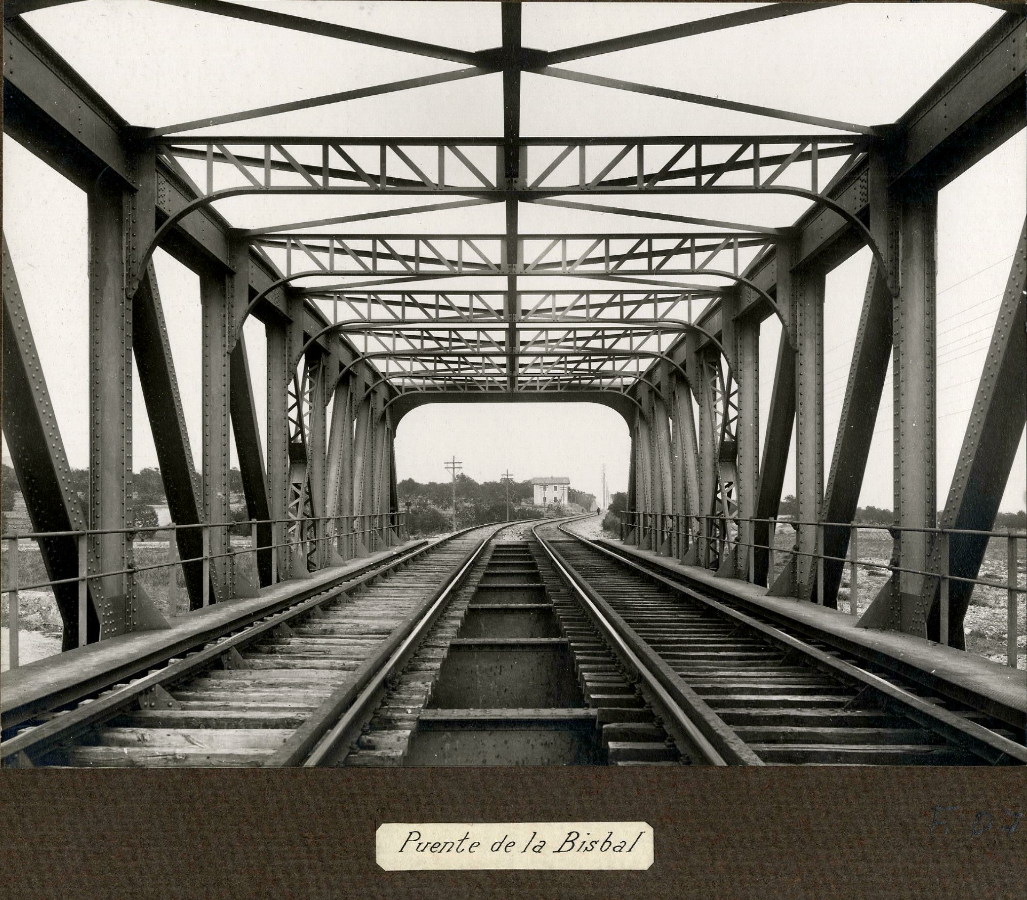 Puente de la Bisbal. 1900