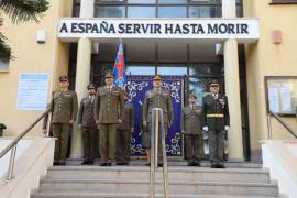 El Coronel Caselles Domenech presidió el Acto.