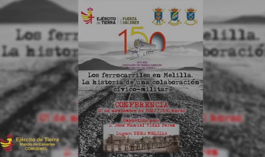 Conferencia: Los ferrocarriles en Melilla
