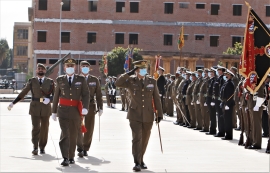 Entrega de mando de la Comandancia General de Melilla