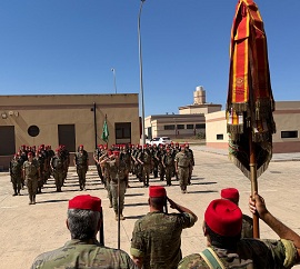 Banderines que cambian de manos en las Compañías.