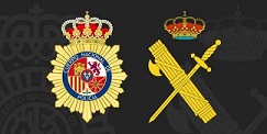 Emblema Guardia Civil y Policia Nacional.