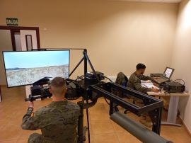 Simulador misil MISTRAL