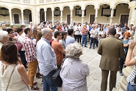 Presentación del Coronel Director (Foto:Nieves Martín)