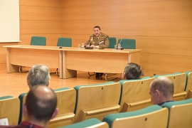 Presentacion Sr. Coronel Director (Foto:Nieves Martín)