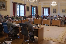 Reunión Jefes de Estado Mayor del Ejército en la Academia de Artillería